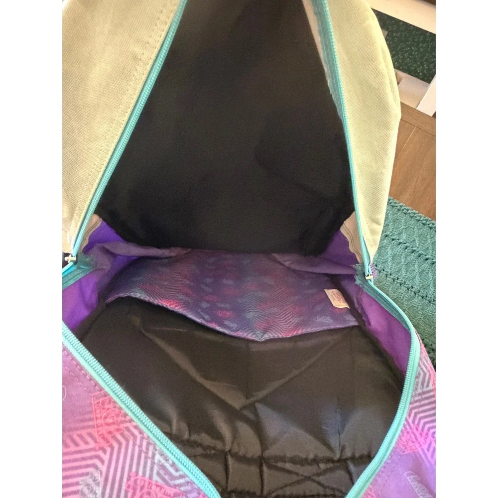LOL Surprise Be Bold Backpack Holographic Silver Purple Sequin Girls School Bag